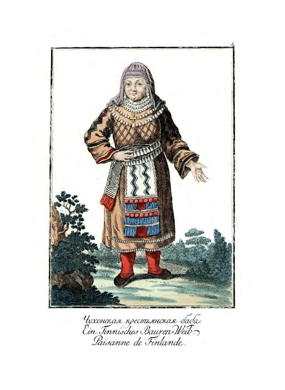 Какие народы живут в России и их национальные одежды. 1799 год Какие народы живут в России и их национальные одежды. 1799 год