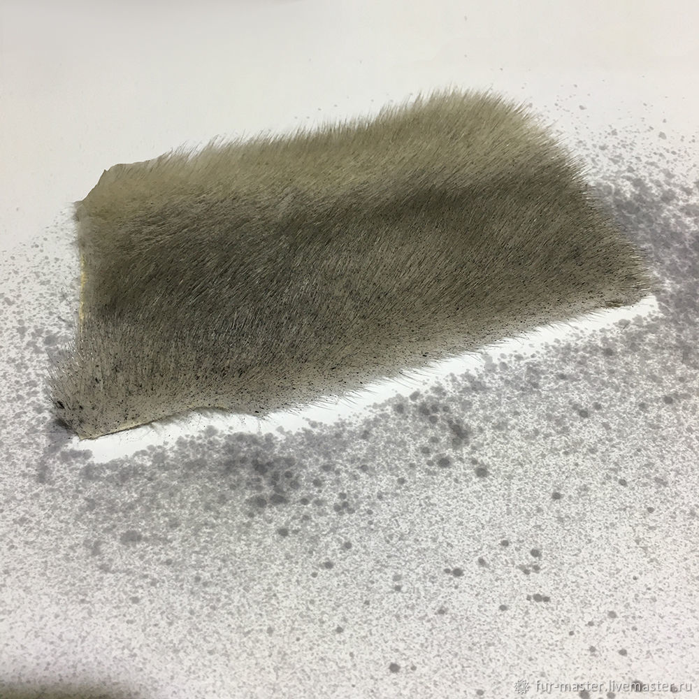 Как почистить и покрасить натуральный мех в домашних условиях Работа с мехом,рукоделие,своими руками,чистка меха