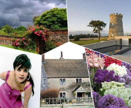 Лили Аллен (Lily Allen)   Расположение: Великобритания   Инфраструктура: лужайка для крокета, сады, розарий, водный сад, огород   Особенности: дом, а вернее, особняк 17 столетия, является объектом нацфонда английской недвижимости