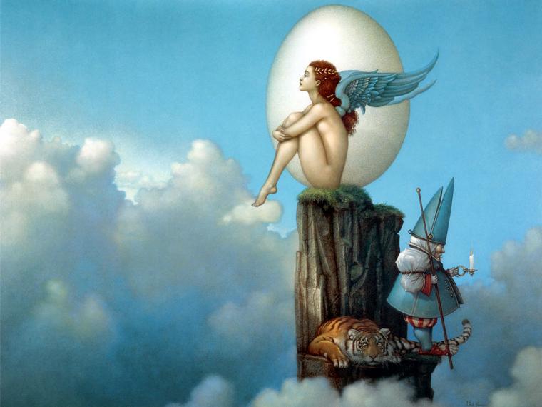 Магические картины Michael Parkes живопись