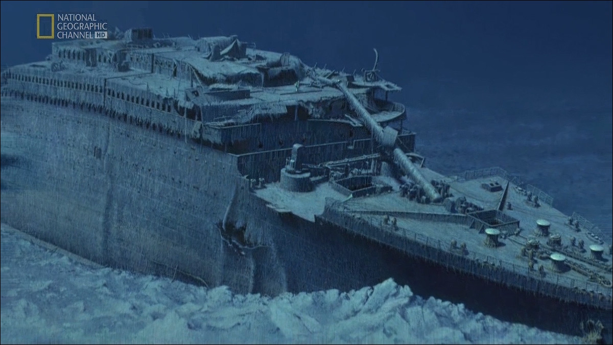 Титаник под водой сейчас фото