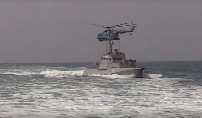 Украина провела очередные военные маневры в акватории Азовского моря