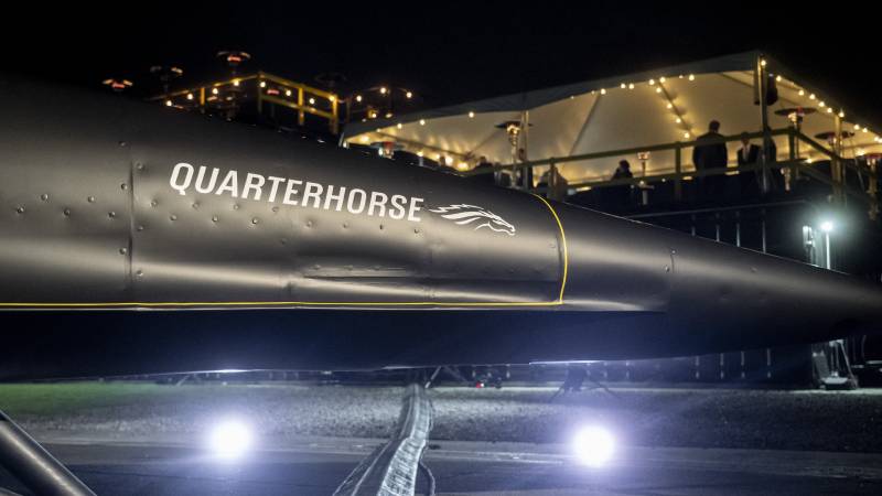 Экспериментальный гиперзвуковой самолет Hermeus Quarterhorse накануне летных испытаний оружие