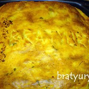 Запеканка картофельная с колбасками домашними. Убаюкивающий позитивный рецепт