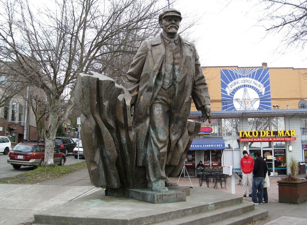 Памятники Владимиру Ленину по всему миру ленин,мир,памятники