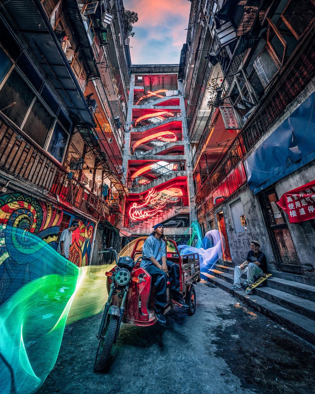 Атмосферные китайские улицы на снимках Чэня Юй Чэня Атмосферные китайские улицы на снимках Чэня Юй Чэня города,Китай,тревел-фото,улицы