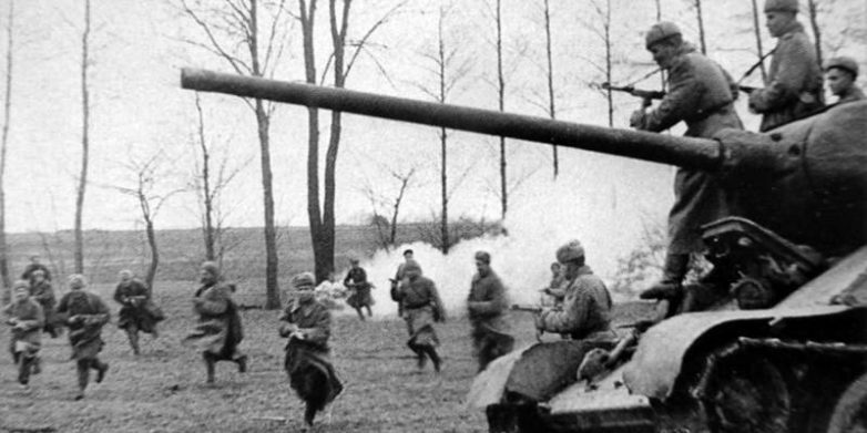 Красная армия в 1944-м, за год до Победы 