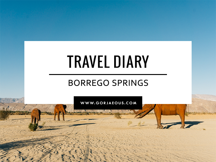 Travel Diary: Borrego Springs | SCATTERBRAIN