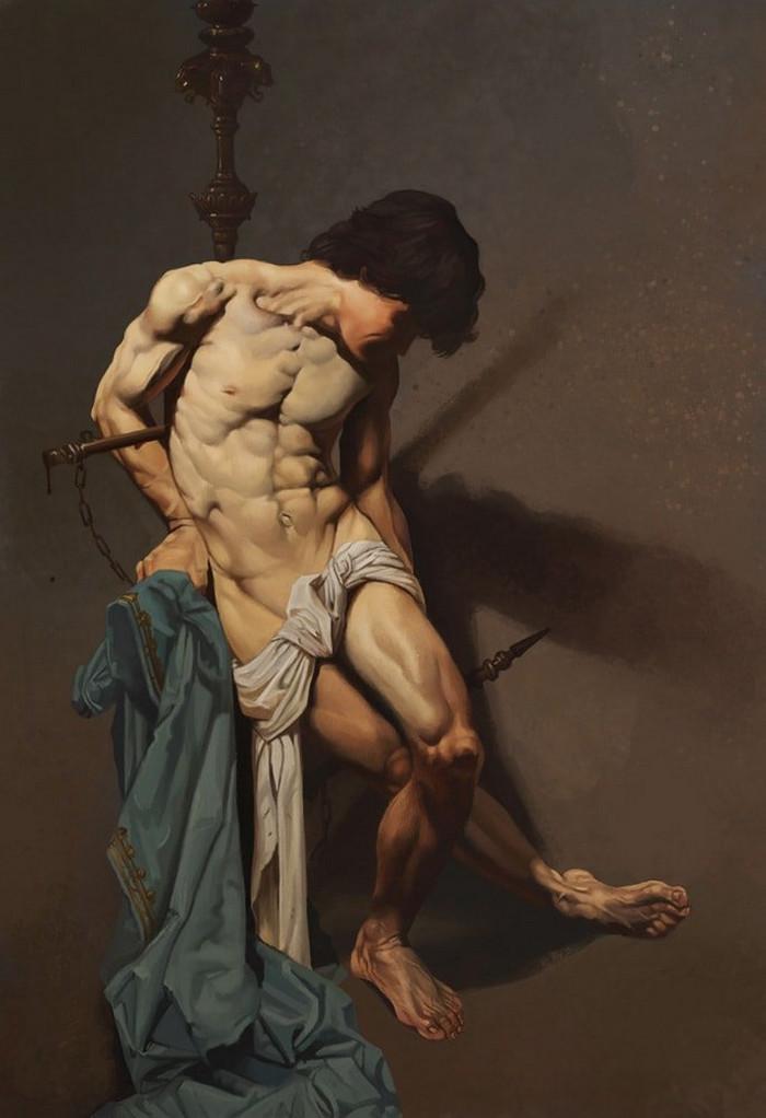 Словно из прошлых веков: картины Roberto Ferri 