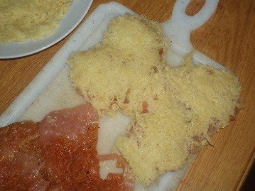 Куриная отбивная в картофельной панировке кулинария,мясные блюда