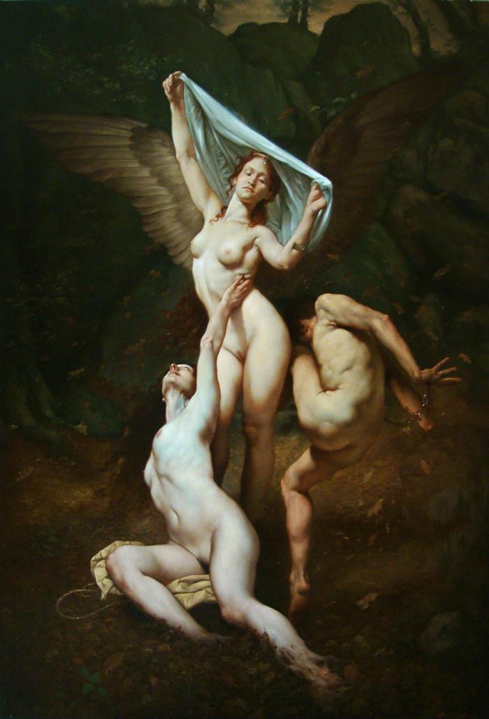 Словно из прошлых веков: картины Roberto Ferri 