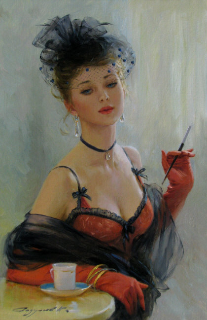 Женщина-мечта в картинах Константина Разумова разумов константин