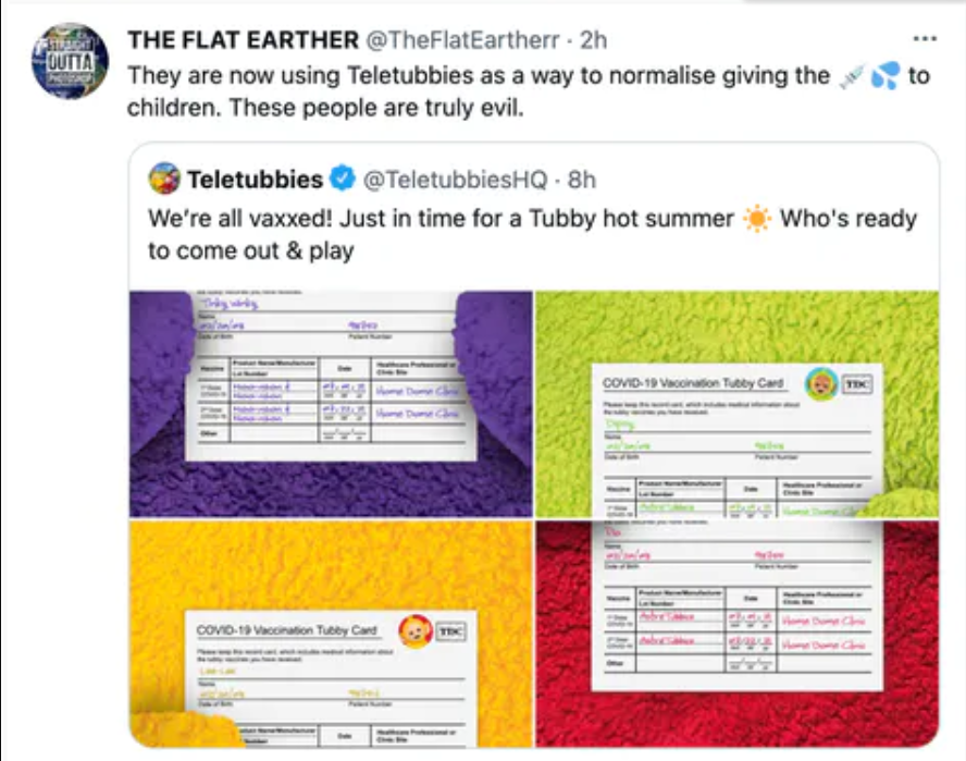 сколько лет телепузикам