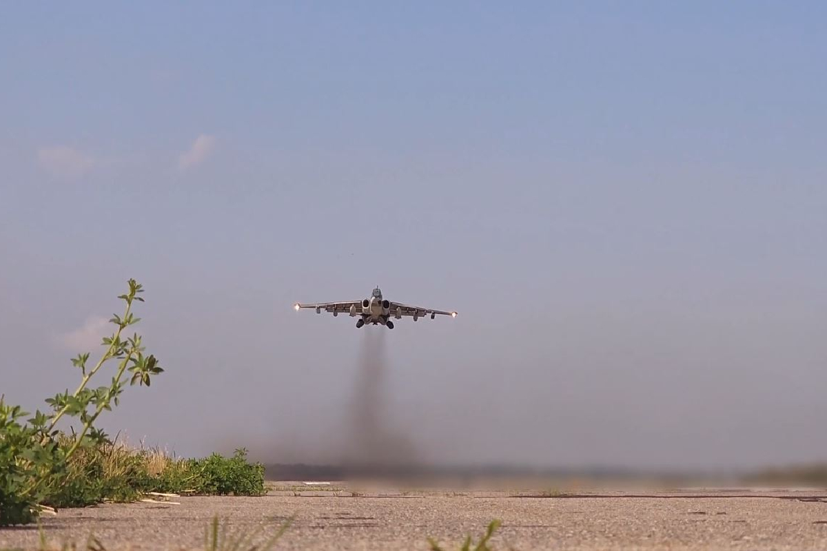 Штурмовики Су-25 ВКС России нанесли удар  по подразделениям ВСУ в зоне ответственности группировки войск «Центр»