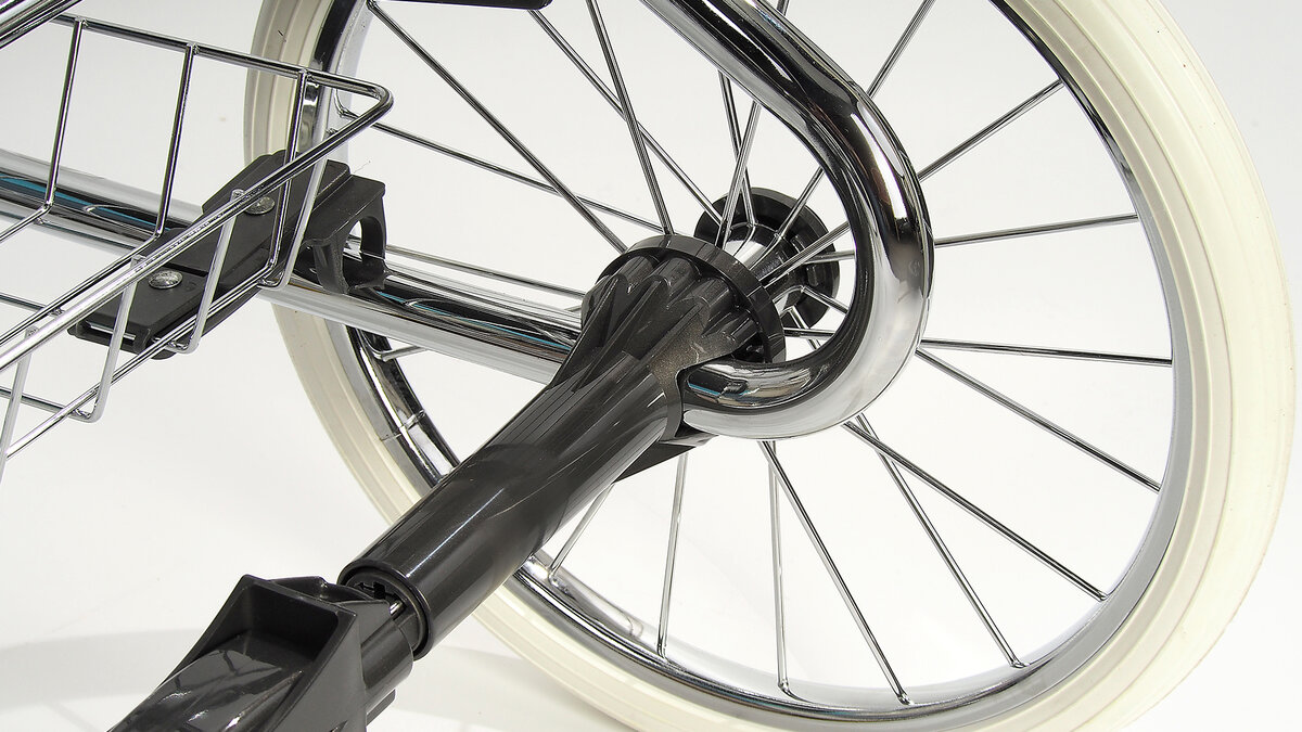 Колеса коляски Roan Marita — 14 дюймов (белые надувные)