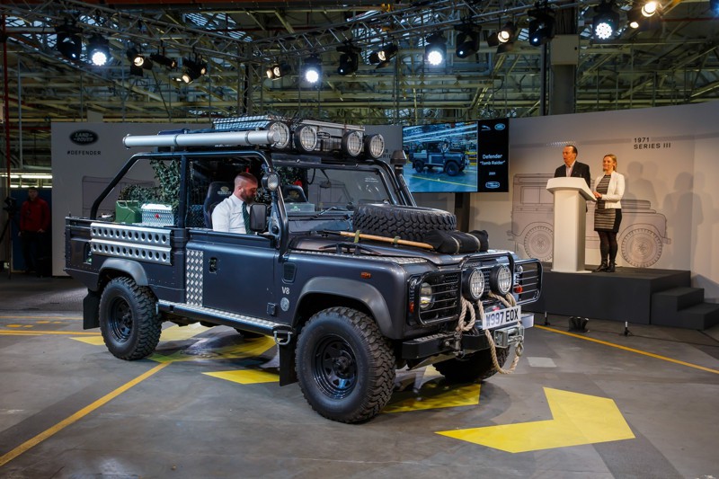 Land Rover свернула производство внедорожника Defender авто, история авто