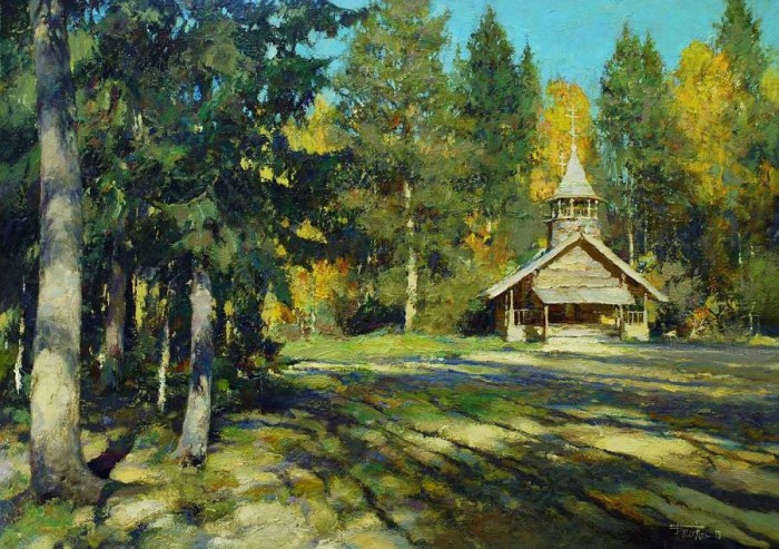 пейзажи художник Юрий Васендин - 06
