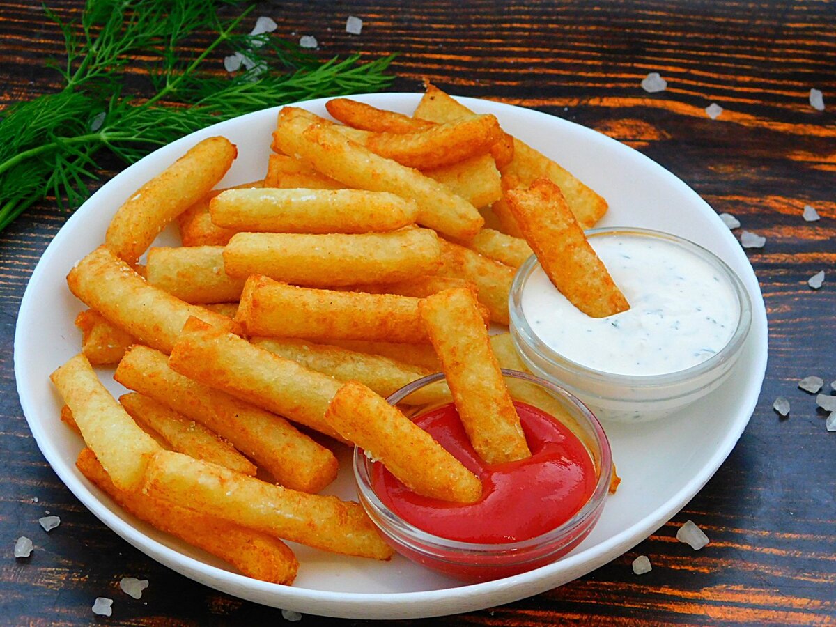 Картофельные палочки из пюре