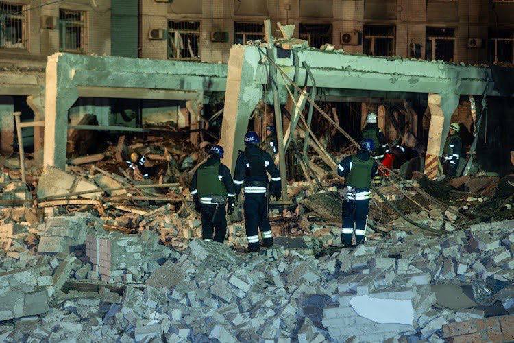 Украинское ПВО добило здание СБУ вслед за русским «Искандером» украина