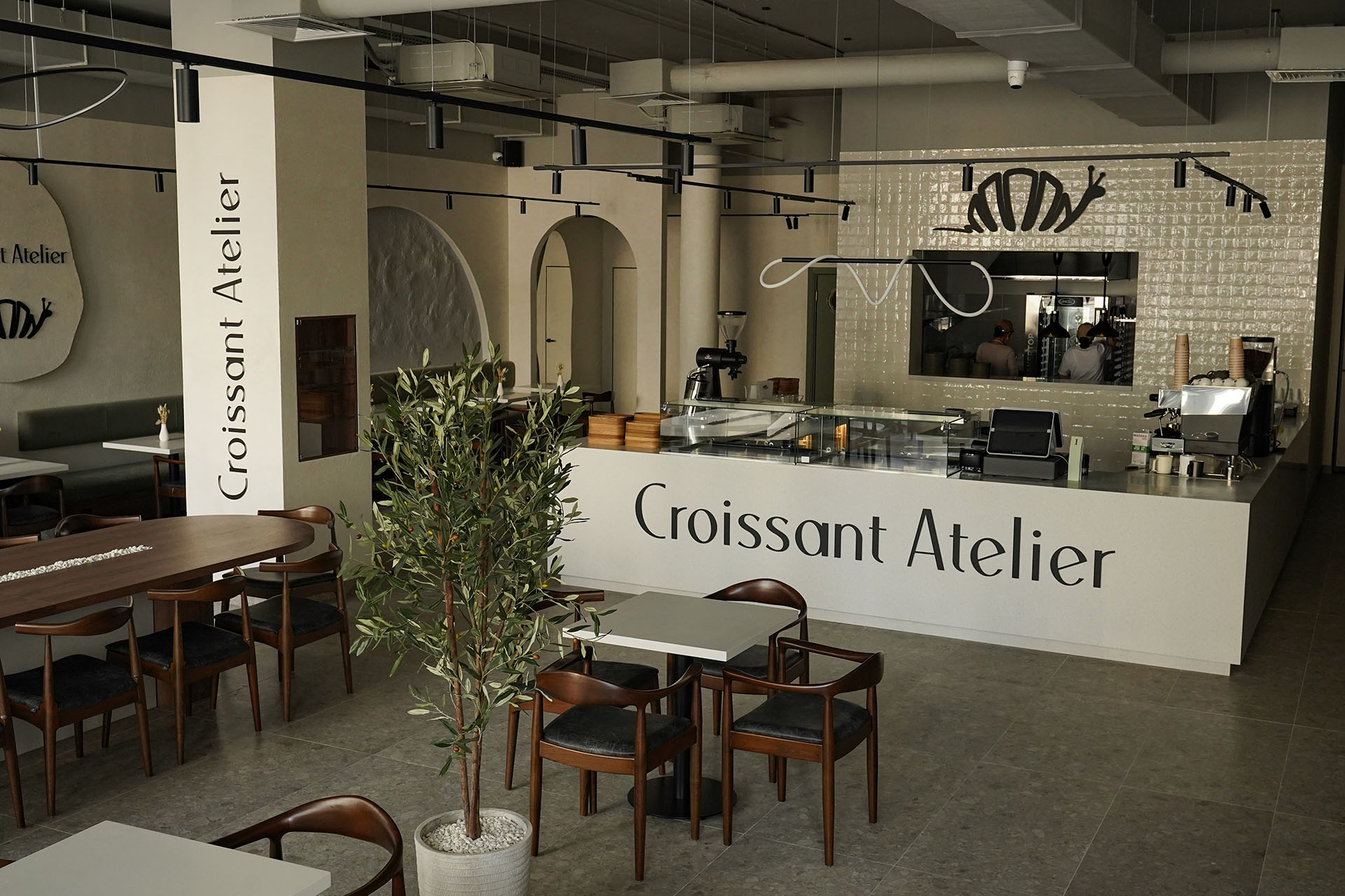 Интерьер Croissant Atelier