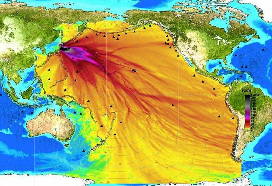 Распространения в Мировом океане радиоактивной воды из Фукусимы. И где Грета наша Тумберг, где Гринпис?