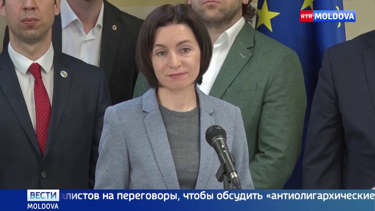 Поблагодарив США и Европарламент за российский газ, Санду призвала бороться с российской же "пропагандой" на ТВ