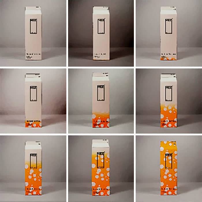 Milk Carton Changes Color When It Gets Closer To The Expiry Date Milk Carton Changes Color When It Gets Closer To The Expiry Date