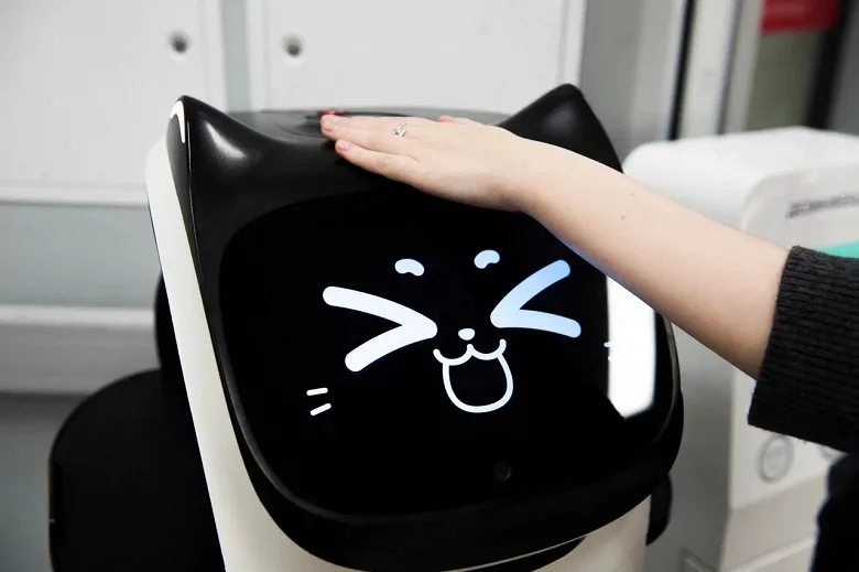 В медицинских учреждениях Москвы появились «робо-кошки» – дружелюбные автономные роботы могут даже консультировать по вопросам здоровья