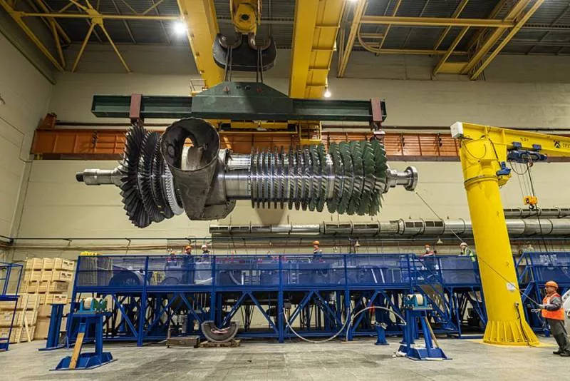 В России запустили в серию газовую турбину большой мощности ГТЭ-170