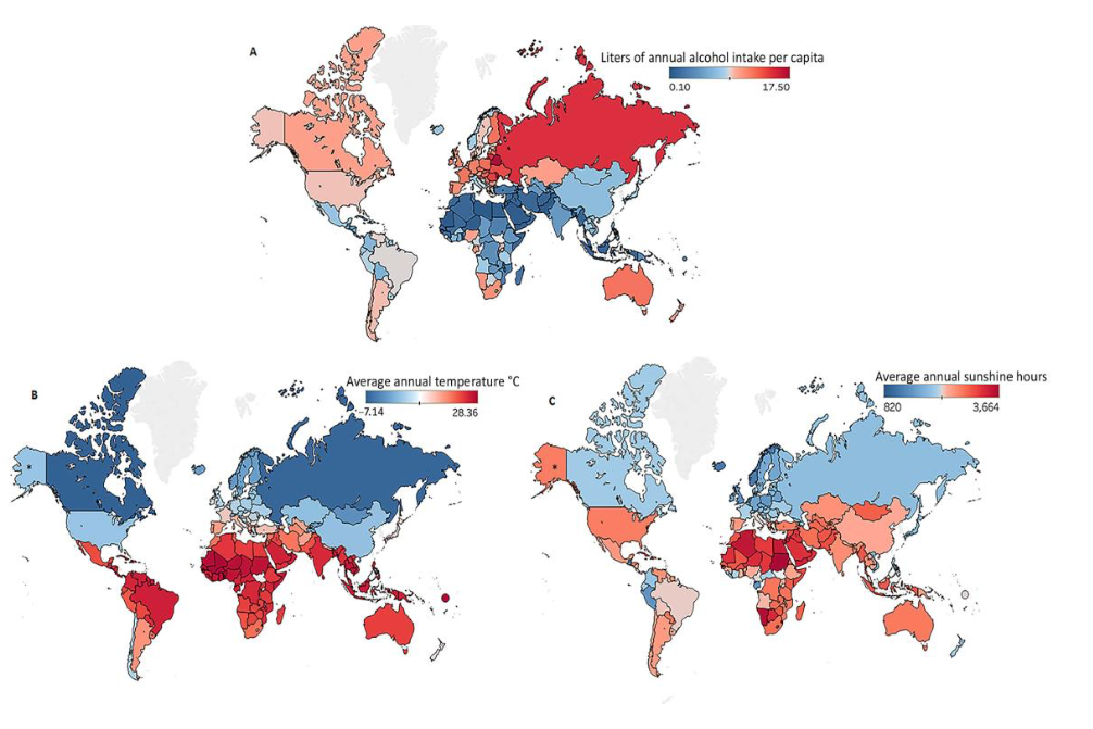 Карта пьянства. Карта пьющих стран. Алкогольная карта России. Страна где холодно