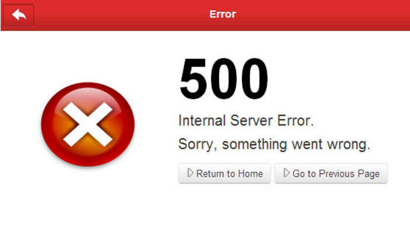 Internal error handling. Server Error. 500 Server Error. Внутренняя ошибка сервера. Ошибка 500.