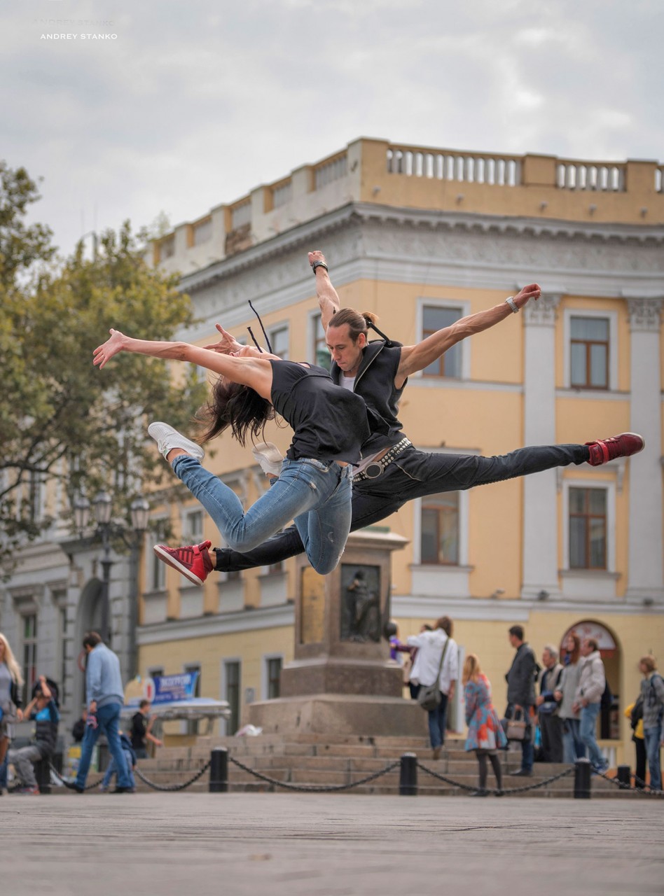 Одесские танцы Одесские танцы Фотография