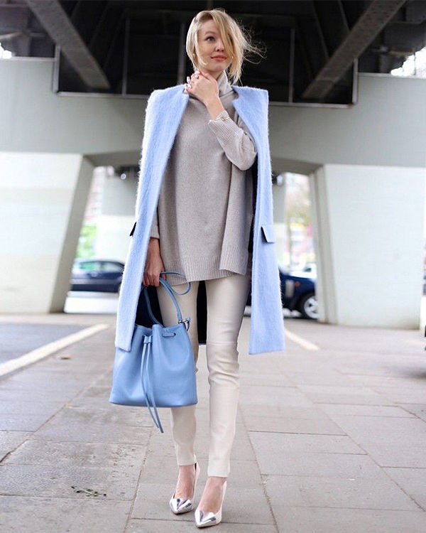 Топ-7 удачных сочетаний цветов, которые сделают вас моложе на 10 лет гардероб,мода и красота,модные образы,модный цвет