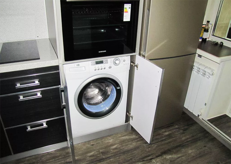 Надо или нет прятать стиральную машину на кухне нужно, гарнитуре, машину, кухне, стиральную, установке, решили, удобно, чтобы, кухонном, поставить, место, будет, ванной, очень, высоте, придётся, искать, стиральная, больше