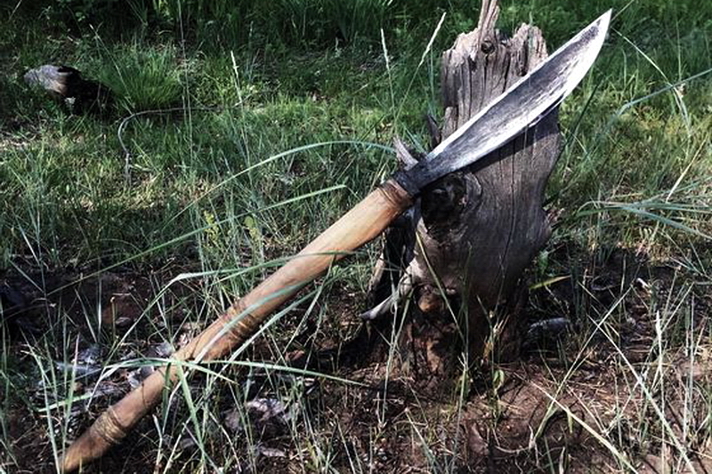 ​Якутская пальма, она же батыйа - Нож на палке | Warspot.ru