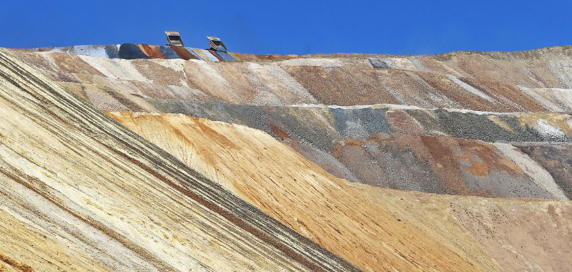 Kennecott Utah Copper (отвалы медного рудника)