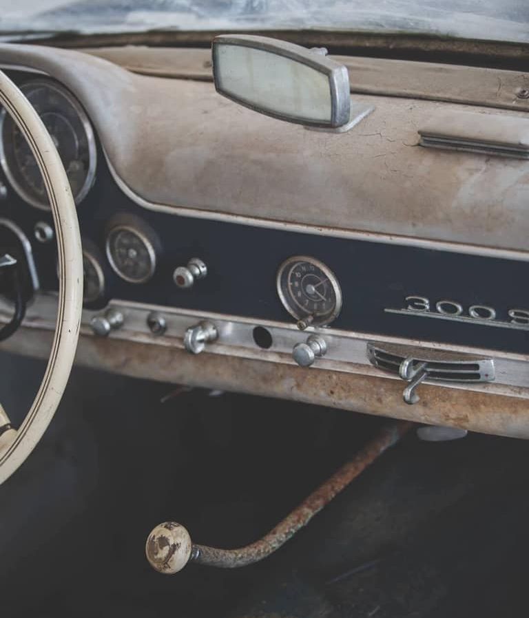 Развенчание красивой легенды о Mercedes 300 SL "Gullwing", найденном в заброшенном сарае mercedes-benz,авто и мото,старые авто