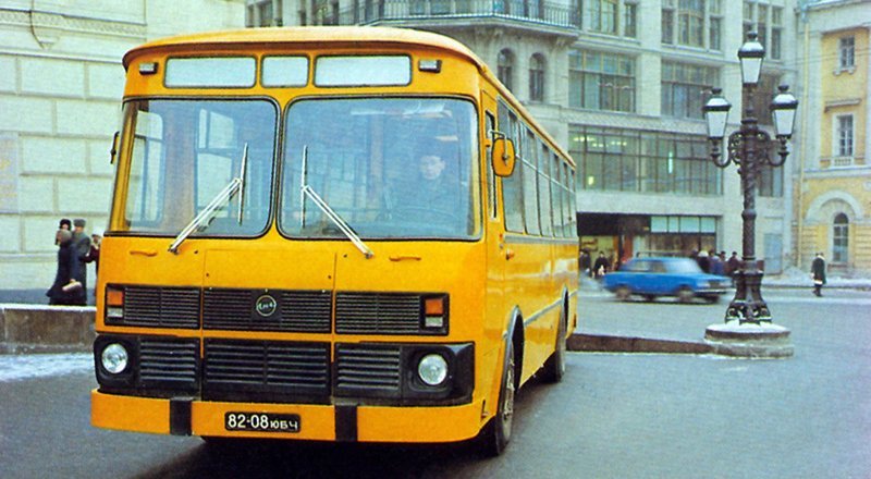 История создания автобуса ЛиАЗ-677 история, советские автобусы, транспорт