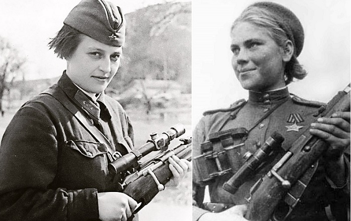 Женщины-снайперы - лучшие стрелки времен Второй мировой войны