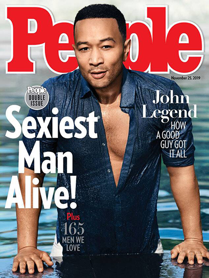 Джон Ледженд стал самым сексуальным мужчиной года по версии журнала People Экстерьер