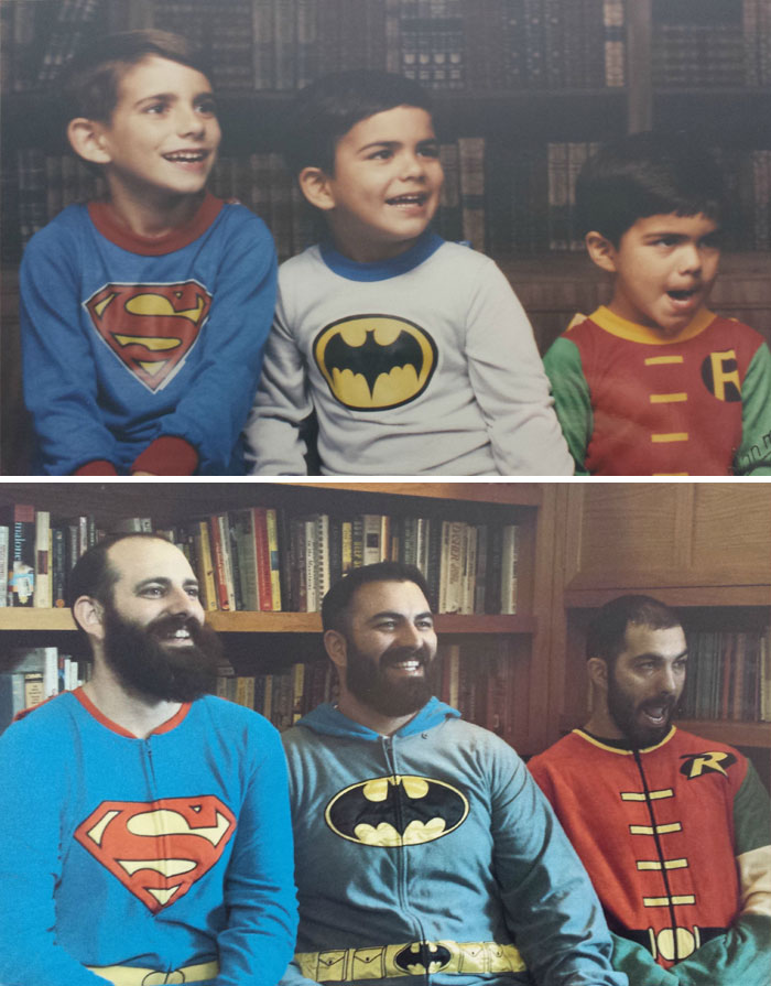 27 раз, когда кто-то воссоздал свои старые семейные фото — и получилось лучше оригинала! фотография