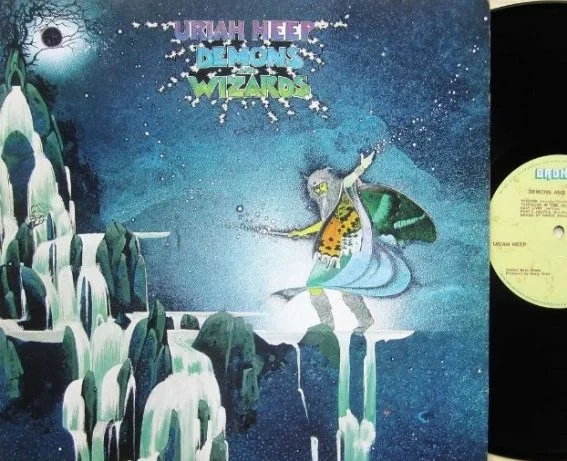 Uriah Heep «Demons and Wizards», 1972 г. Альбом, принесший группе первую всемирную славу группа,зарубежная