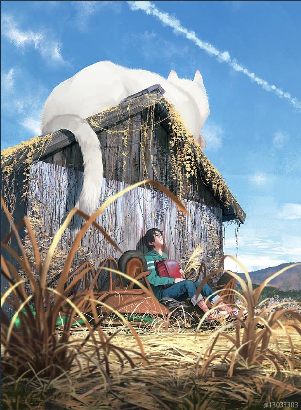 Если бы кошки были гигантами 