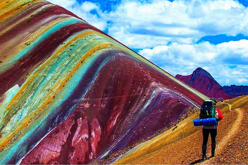 Mountains of Vinicunca, Peru