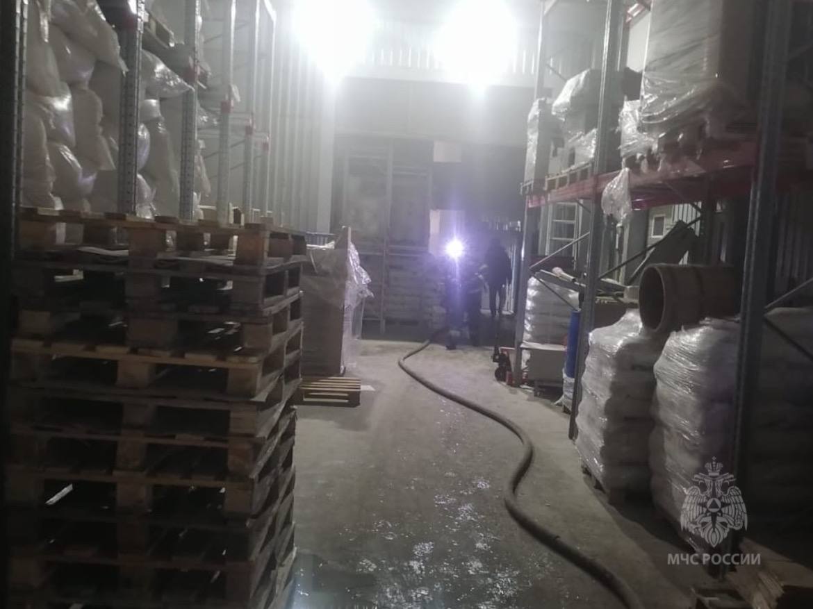 Поджог стал причиной пожара на предприятии «Рижский хлеб» в Ивановской области