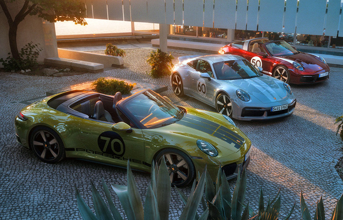 Спецверсии Porsche 911 Spirit 70./ Фото: autoreview.ru