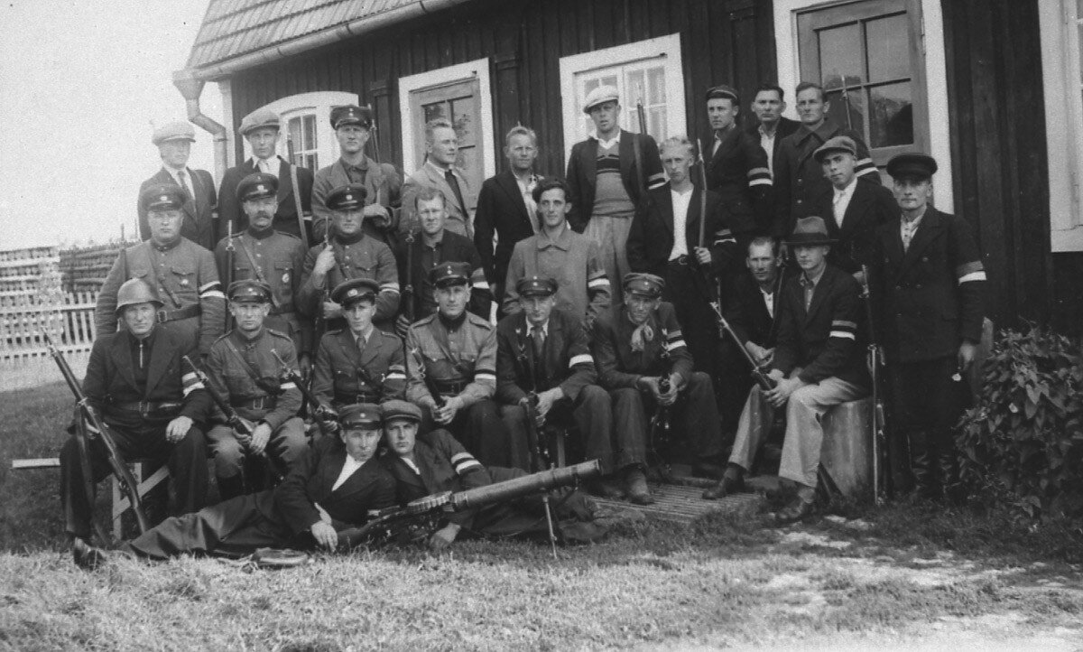 Коллаборационисты Эстонии 1941-го (фото из открытых источников)
