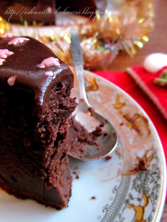 Трюфельно-шоколадный торт десерты,сладкая выпечка,торты