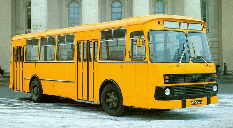 ЛиАЗ 677М предсерийный история, советские автобусы, транспорт