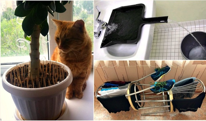 17 нехитрых лайфхаков, которые хоть раз в жизни да пригодятся 17 нехитрых лайфхаков, которые хоть раз в жизни да пригодятся домашний очаг,,поделки,полезные советы,рукоделие,сделай сам